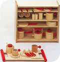 木のおもちゃ ままごとセット アコテ社 ママゴト おもちゃ 木製玩具